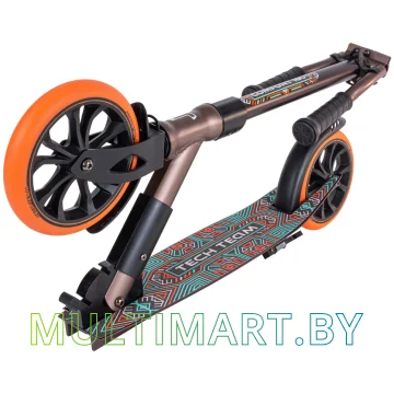Самокат Tech Team Comfort 180R 2022 (оранжевый) картинка 12